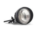 PYBYCEGNZK Dirt Bike Retro Motorcycle Headlight Round Vintage Headlamp Motorbike LED Spot Light(A)