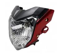 PYBYCEGNZK For FZ16 FZ 16 YS150 FAZER150 YS FAZER 150 Front Head Light Signal With Bulb Bracket Assembly Motorcycle Led Headlight Motorbike LED Spot Light(Red)