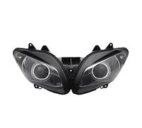 PYBYCEGNZK For R1 For YZF-R1 2002-2003 Motorcycle Projector Headlight Assembly HID Blue Angel Eyes Headlamp High/Low Head Light Motorbike LED Spot Light
