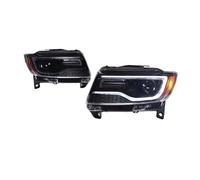 PYBYCEGNZK Front headlight assembly For Grand For Cherokee Headlight 2011-2015 LED Head Lamp Upgrade Modified Dynamic Signal Auto Accessories Headlamp assemblys