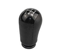 PYBYCEGNZK Gear Shift Knob Cover for Focus for C-Max for Mustang for Mondeo for MK2 SFN151 5 Speed 6 Speed Manual Gear Shift Knob Gear Stick Head Shifter Lever Handle(5 Speed Black)