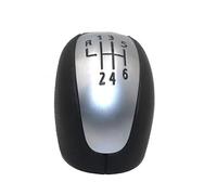 PYBYCEGNZK Gear Shift Knob Cover for Koleos I for MK1 2007 2008 2009 2010 2011 2012 2013 2014 2015 2016 Manual Shifter Lever Handle 6 Speed Gear Shift Knob Lever Shifter Knob(Black)