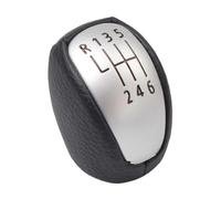 PYBYCEGNZK Gear Shift Knob Cover for Laguna for MK3 2007 2008 2009 2010 2011 2012 2013 2014 PU 6 Speed Manual Gear Shift KnobLeather Lever Shifter Hand Ball(Gear knob only)