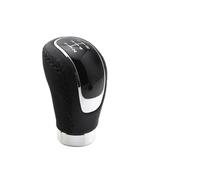 PYBYCEGNZK Gear Shift Knob Cover Universal 5/6 Speed Gear Shift Knob Shifter Lever Handle Stick PU Leather Auto Accessories for All Manual Car(Speed 5 Black)
