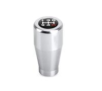 PYBYCEGNZK Gear Shift Knob Cover Universal 5 Speed Manual Transmission Short Throw Gear Shift Knob Head 7cm Aluminum Shifter Lever Gear Shifter Head(Silver 7cm)
