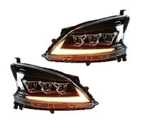 PYBYCEGNZK LED Headlights For Nissan For Sylphy For Sentra 13Th 2012 2013 2014 2015 Auto Headlights Assembly Upgrade Led 3 Projector Lens Tool Accessories Car Front Lamps Front Lights