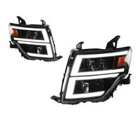 PYBYCEGNZK LED Headlights For Pajero V97 V93 V95 2009-2021 Latest LED Daytime Lights Dual Projector Car Accesorios Modified Auto Parts Headlights Front Lights(LHD)