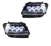 PYBYCEGNZK LED Headlights For VW For Tiguan L 2017-2021 LED Auto Headlights Assembly Upgrade For Bugatti Style 4 Projector Lens Accessories Car Front Lamps Front Lights