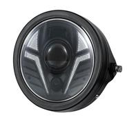PYBYCEGNZK Motorbike LED Spot Light 7inch Led Round Motorcycle Headlight With Housing And Mounting Bracket As Well As High-Brightness Low-Beam
