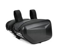 PYBYCEGNZK Motorbike Rear Seat Carry Pouch for MSX125 for Grom Dirt Bike Sport EVA Hard Shell Camel Bag with Rain Cover Motorcycle Saddlebags Side Pannier