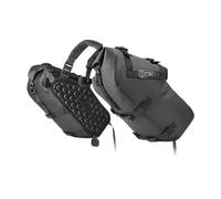 PYBYCEGNZK Motorbike Saddle Bag Motorcycle Saddlebag Waterproof for Most Without Side Racks Off-Road Sport Bike Waterproof(Black-14L 2 pcs)