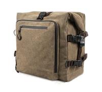 PYBYCEGNZK Motorbike Saddle Bag Washed Canvas Quick-Release Saddle Bag Motorcycle Waterproof 25L-30L Universal Fit Side Bags PP Panels Frame Waterproof