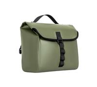 PYBYCEGNZK Motorbike Saddle Bag Waterproof Lar E Capacity PU Motorcycle Bicycle Pannier Bag Travel Hanging Carry-on Cycling Storage Pack with Handles Waterproof(Green)