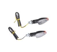 PYBYCEGNZK Motorbikes Brake Stop Running Light 2PCS Universal 12V Flashing Turn Signals Motorcycle LED Lights Rear Blinker Indicator Tail Light Waterproof(Clear)