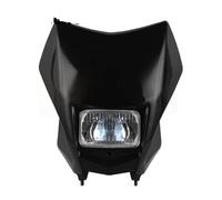PYBYCEGNZK Motorcycle Headlight For CRF230F CRF230 CRF150F CRF 150F 230F Motorcycle Headlight Front Running Lamp Racing Head Light LED Headlamp(Black)