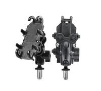 PYBYCEGNZK Motorcycle Phone Mount Motorcycle Bike Phone Holder W/Shock Absorbe Handlebar Fork Stem Mount GPS Clip For 4.7-7.1 Inch Shockproof Mobile Stand Bike Phone Holder(Shock-absorbing F)