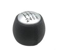 PYBYCEGNZK PU Leather Gear Shift Knob for Alfa for Romeo GT 147 166 5/6 Speed Car Manual Gear Shift Knob PU Leather Lever Shifter Handball(6 Speed)