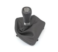 PYBYCEGNZK PU Leather Gear Shift Knob for BMW 1 Series E81 E82 E87 E88 2003 2004-2013 LHD 5/6 Speed Car Gear Shift Knob PU Dust Cover(5speed)