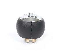PYBYCEGNZK PU Leather Gear Shift Knob for Citroen for C3 for C4 C8 Gear Stick Knob Head Lever Adapter Manual 6-Speed Transmission(6 Gear)