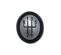 PYBYCEGNZK PU Leather Gear Shift Knob for Laguna for Megane 2 for Clio 3 for Scenic 2 Car Gear Shift Knob Head Stick Gear Shifter 5 6 Speed(5 Speed)