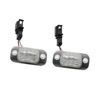 PYBYCEGNZK Registration Plate Light For VW For Golf Mk3 For Polo 3 Classic Cabriolet 6K 2Pcs White LED Number License Plate Lights