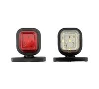 PYBYCEGNZK Replacement Passenger Side Left Rear Light For Trailer Van For Caravan Lamp Double Side Marker Lights Truck LED Taillight Front Rear Clearance 2PCS