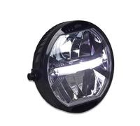 PYBYCEGNZK Universal Motorcycle Modern Retro Style Modification LED Headlight Driving Light 36W Motorbike LED Spot Light(Running lights white)