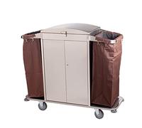 PYCJNFC Rolling laundry basket, Hampers with WheelsCommercial Grade Hotel Laundry Trolley with Heavy Duty Wheels Rolling Housekeeping Cart for Efficient Linen Storage and Transport on