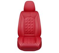PYDing Car Seat Covers Full Set for Ford Falcon (2014-2017) Front Rear Seats Protectors,E/Red