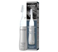 PYEONAN Plain Hair Dye Cream with Natural Plant Extracts, Targeted Grey Coverage, Retouching Roots/Sideburns and Full Colouring, No Fading, 2-in-1 Grey Coverage and
