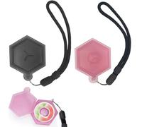 PYEUIFT Pack of 2 Storage Boxes for Air Up Pods, Pod Case Storage Box for Fragrance Pod Aroma Pod - BPA-Free Protective Case for Storing Aroma Box (Pink and Black
