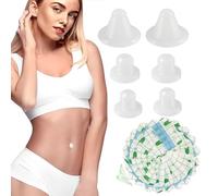PYEUIFT Pack of 6 Belly Button Shaper Silicone Plug Post Tummy, Navel Shaper for Postope Rative Care After Abdominal Surgery & Liposuction, Suitable for Plastic Surgery Patients