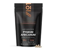 Pygeum Africanum Bark - Standardised 22% Phytosterols - 50,000mg Equivalent per Capsule - 100:1 Extract - High Strength Pygeum Bark Extract - 60 Vegan Capsules - by Alpha01