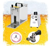 PYGMY 25 Single-Line Dry Cooling Beer Dispenser Set 35L/h Flat Tap