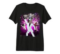 Pygmy Hippo Disco Ball Dancing, Baby Hippos Dance Premium T-Shirt