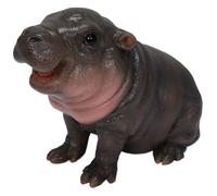 Pygmy Hippo Ornament - Cute Wildlife Garden Decoration | Indoor & Outdoor Décor
