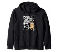 Pygmy Marmoset Small Enough To Fit In Your Heart Zip Hoodie