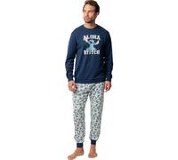 Pyjamas Admas Aloha Stitch Disney Bleu 2XL