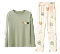 Pyjamas For Women Long Sleeve Pjs For Women Sets Ladies Pyjamas Womens Nightwear Cotton Nightdresses Cozy Fall Nighties Fluffy Lounge Wear Sets Women'S Pyjama Sets Airport Outfits For Womens 2030