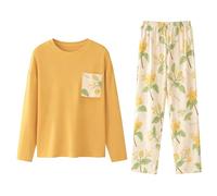 Pyjamas For Women Long Sleeve Pjs For Women Sets Ladies Pyjamas Womens Nightwear Cotton Nightdresses Cozy Fall Nighties Fluffy Lounge Wear Sets Women'S Pyjama Sets Airport Outfits For Womens 2047