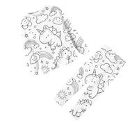 Pyjamas Set For Boys Pajamas Cartoon Kids 2Pcs Long Sleeve Cotton Pjs Nightwear Set Print Child Sleepwear 7-8