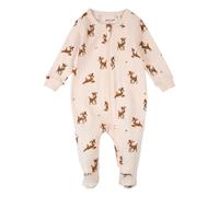 Pyjamas With Feet Rennes Organic Cotton Pale Pink 3 months