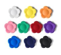 PYJLBX 10 Pack 10 Colours Fridge Magnets - Sunflower Strong Magnet, Cute Mini Whiteboard Magnets for Crafts & Notice Board | Decorative Small Magnets Heavy Duty for Home, Kitchen, School & Classroom