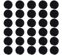 PYJLBX Fridge Magnets - 30 Pack Strong Mini Round Heavy Duty Magnets for Whiteboard, Notice Board, Office & Crafts - Colourful Small Black Magnets for Adult, Refrigerator, Memo, School, Home, Kitchen