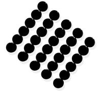 PYJLBX Fridge Magnets - 40 Pack Strong Small Magnetic Dots for Whiteboards & Notice Boards - Heavy Duty Mini Round Magnets for Crafts, Refrigerators, Office - Cute Black Whiteboards Magnets for Adults