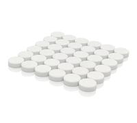 PYJLBX Fridge Magnets, 40 Pcs Strong Magnet Small Magnets Whiteboard Magnets Heavy Duty Magnets for Whiteboard, Mini Round Fridge Magnets for Adults, for Crafts, Whiteboard,Fridge,Notice Board (White)