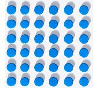 PYJLBX Fridge Magnets, 40Pcs Strong Magnet Small Magnets Whiteboard Magnets Heavy Duty, Blue Magnets for Crafts Mini Magnets Fridge Magnets for Adults,Round Magnets for Whiteboard Fridge Notice Board