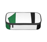 Pyjwyfmy Palestine Flag Map Print Big Capacity Pencil Pen Case Office Large Storage High Capacity Bag Pouch Holder Box Makeup Bag