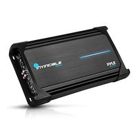 Pyle 14” Class AB Mosfet Amplifier - Invincible Series Bridgeable Amp, 4 Channel 2000 Watts Max, Mosfet PWM Power Supply, High-Current Dual Discrete Drive Stages, Advanced Protection Circuitry