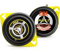 Pyle 2 Way Car Speaker System 9cm 120W Stereo Speakers 4 ohm Sub Sound Speaker